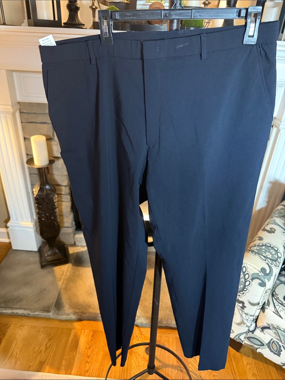 Ralph Lauren Men's Navy Dress Pants - Classic Tailored Fit